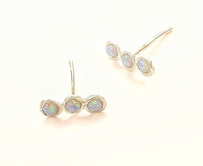 Delicate Opal Earrings