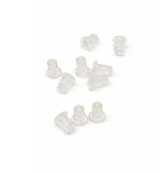 Pack of 10 Silicone Earring Backs